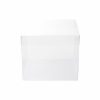 Acetate & Acrylic Bomboniere Boxes |  Cello Acetate Pvc Corsage Box (14x14x12cmH) Square Clear Acetate & Acrylic Bomboniere Boxes Acetate & Acrylic Bomboniere Boxes