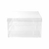 Acrylic Rose Head Boxes |  Acrylic 25 Rose Head Display Box With Drawer (25x25x15cmH) Acrylic Rose Head Boxes Acrylic Rose Head Boxes