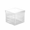 Acrylic Rose Head Boxes |  Acrylic 9 Head Rose Display Box With Lid (16x15cm) Acrylic Rose Head Boxes Acrylic Rose Head Boxes