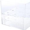 Acrylic Rose Head Boxes |  Acrylic 9 Head Rose Display Box With Lid (16x15cm) Acrylic Rose Head Boxes Acrylic Rose Head Boxes