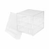 Acrylic Rose Head Boxes |  Acrylic 9 Rose Head Display Box With Drawer (15x15x15cmH) Acrylic Rose Head Boxes Acrylic Rose Head Boxes