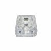 Acrylic Rose Head Boxes |  Mini Diamond Shape Acrylic Box Clear (4.5cmH) Acrylic Rose Head Boxes Acrylic Rose Head Boxes