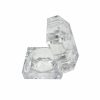 Acrylic Rose Head Boxes |  Mini Diamond Shape Acrylic Box Clear (4.5cmH) Acrylic Rose Head Boxes Acrylic Rose Head Boxes