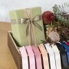 Biodegradable Ribbon |  Ribbon Bio-Poly Blend Deluxe Satin Sage Green (25mmx25m) Biodegradable Ribbon Biodegradable Ribbon