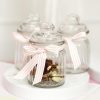 Bomboniere Jars |  Glass Candy Jar Mini With Lid Clear (7.5×12.5cmH) Bomboniere Jars Bomboniere Jars