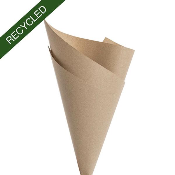 Brown & White Kraft Paper |  Recycled Kraft Paper 80gsm 5kg Pack Brown (50x70cm) Brown & White Kraft Paper Brown