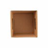 Cardboard Hamper Tray |  Grande Hamper Tray Small Kraft Brown Pk5 (12.5×12.5×9.5Hcm) Cardboard Hamper Tray Cardboard Hamper Tray