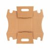 Cardboard Hamper Tray |  Grande Hamper Tray Small Kraft Brown Pk5 (12.5×12.5×9.5Hcm) Cardboard Hamper Tray Cardboard Hamper Tray