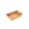 Cardboard Hamper Tray |  Hamper Tray Flat Pack Extra Small Kraft Brown (25x16x6cmH) Cardboard Hamper Tray Cardboard Hamper Tray