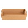 Cardboard Hamper Tray |  Hamper Tray Flat Pack Large Kraft Brown (43×28.5x9cmH) Cardboard Hamper Tray Cardboard Hamper Tray