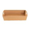 Cardboard Hamper Tray |  Hamper Tray Flat Pack Medium Kraft Brown (34x22x7cmH) Cardboard Hamper Tray Cardboard Hamper Tray