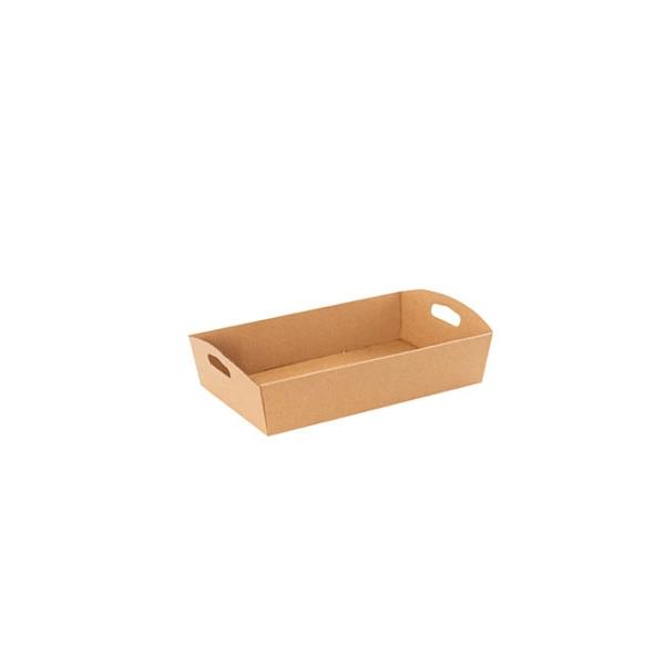 Cardboard Hamper Tray |  Hamper Tray Flat Pack Mini Kraft Brown (20×12.5x6cmH) Cardboard Hamper Tray Cardboard Hamper Tray