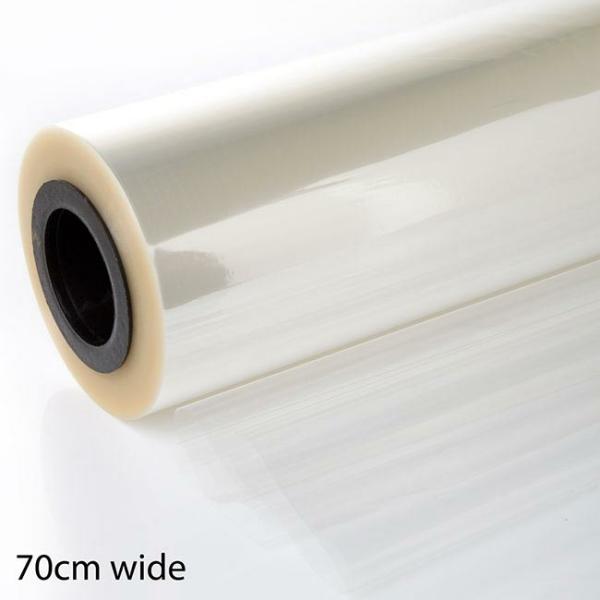 Clear Cellophane |  Clear Cello Roll 30 Micron (70cm x 450m) Clear Cellophane Clear