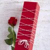 Cotton Twine |  Cotton Twine 2mm X 100m Metallic Red White Cotton Twine Cotton Twine