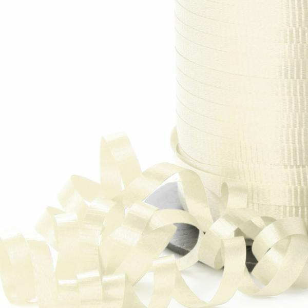 Curling Ribbons |  Ribbon Curling 5mm Cream (5mmx450m) Curling Ribbons Cream Ivory