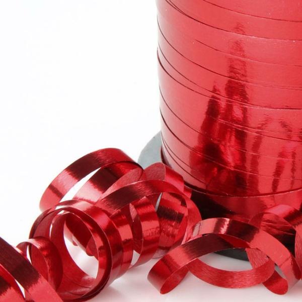 Curling Ribbons |  Ribbon Curling 5mm Metallic Red (5mmx450m) Curling Ribbons Curling Ribbons