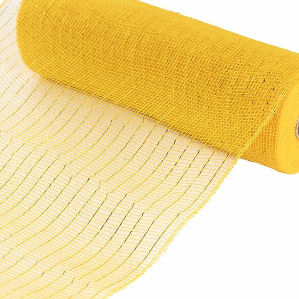 Deco Mesh |  Plastic Mesh Narrow Roll Metallic Gold (25cmx9m) Deco Mesh Deco Mesh