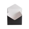 Envelope Gift Boxes |  Envelope Flower Box Large Pack 5 Black White (23Lx8Dx16cmH) Envelope Gift Boxes Black