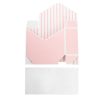 Envelope Gift Boxes |  Envelope Flower Box Large Pack 5 Stripes Pink (23Lx8Dx16cmH) Envelope Gift Boxes Envelope Gift Boxes