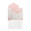 Envelope Gift Boxes |  Envelope Flower Box Large Pack 5 White Pink (23Lx8Dx16cmH) Envelope Gift Boxes Envelope Gift Boxes