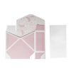 Envelope Gift Boxes |  Envelope Flower Box Large Paisley Pink Pk5 (23Lx8Dx16cmH) Envelope Gift Boxes Envelope Gift Boxes