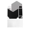 Envelope Gift Boxes |  Envelope Flower Box Large Pk5 Stripes Black (23Lx8Dx16cmH) Envelope Gift Boxes Black