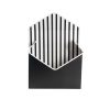 Envelope Gift Boxes |  Envelope Flower Box Large Pk5 Stripes Black (23Lx8Dx16cmH) Envelope Gift Boxes Black