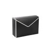 Envelope Gift Boxes |  Envelope Flower Box Large Pk5 Stripes Black (23Lx8Dx16cmH) Envelope Gift Boxes Black