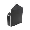 Envelope Gift Boxes |  Envelope Flower Box Large Pk5 Stripes Black (23Lx8Dx16cmH) Envelope Gift Boxes Black