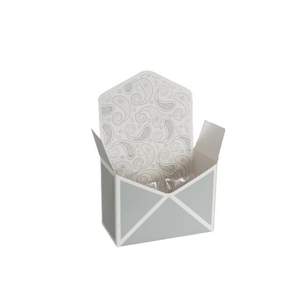 Envelope Gift Boxes |  Envelope Flower Box Small Paisley Sage Pk5 (15.5Lx8Dx11cmH) Envelope Gift Boxes Envelope Gift Boxes