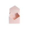 Envelope Gift Boxes |  Envelope Flower Box Small Pk5 Stripes Pink (15.5Lx8Dx11cmH) Envelope Gift Boxes Envelope Gift Boxes