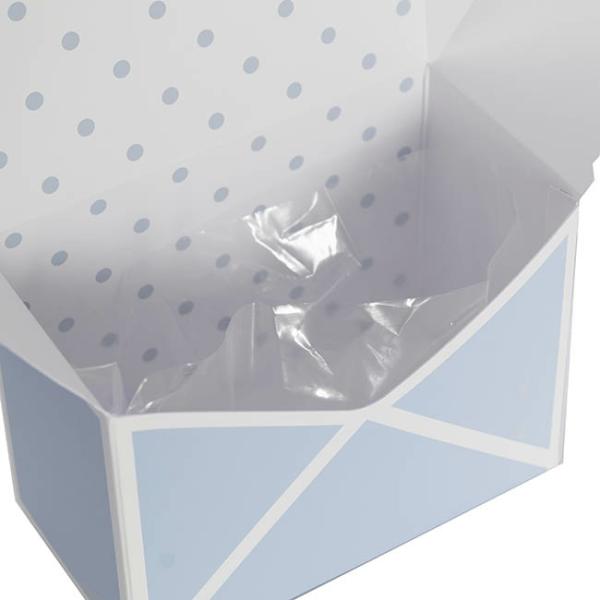 Envelope Gift Boxes |  Envelope Flower Box Small Spots Blue Pack 5 (15.5Lx8Dx11cmH) Envelope Gift Boxes Envelope Gift Boxes