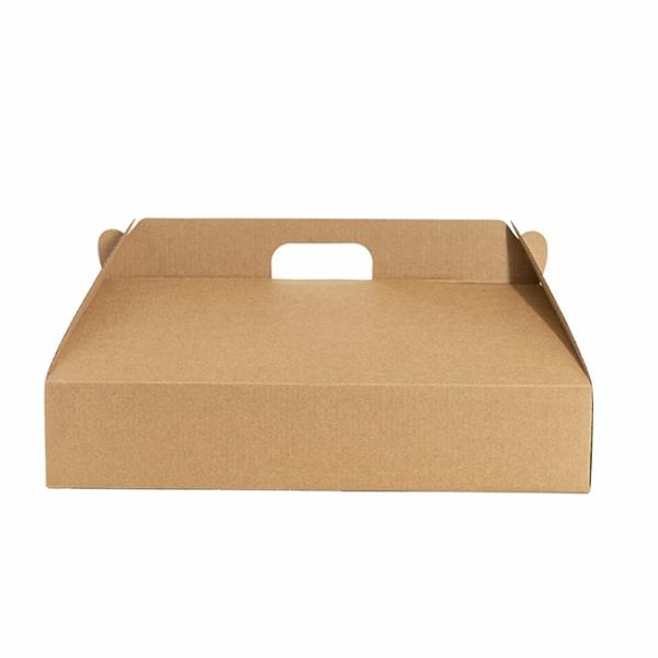 Gable Boxes |  Gable Hamper Catering Box FP Large Kraft Brown (40x25x8Hcm) Gift Boxes Gable Boxes