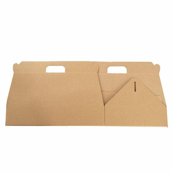 Gable Boxes |  Gable Hamper Catering Box FP Large Kraft Brown (40x25x8Hcm) Gift Boxes Gable Boxes