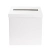 Gift Box With Lid |  Wishing Well Card Box Flat Pack White (305x305x300mmH) Gift Box With Lid Gift Box With Lid