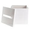 Gift Box With Lid |  Wishing Well Card Box Flat Pack White (305x305x300mmH) Gift Box With Lid Gift Box With Lid