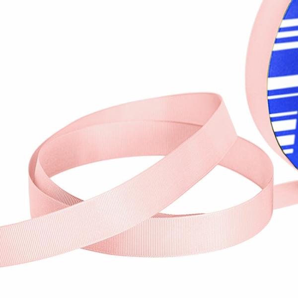 Grosgrain Ribbons |  Jumbo Bulk Ribbon Grosgrain Plain Baby Pink (25mmx100m) Fabric & Paper Ribbons Grosgrain Ribbons