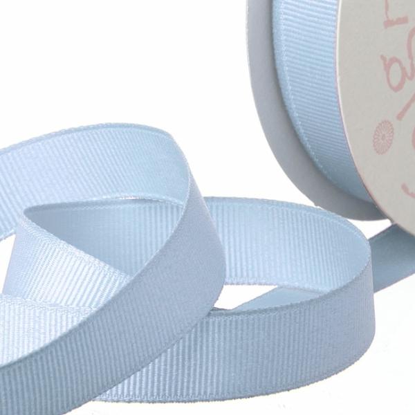 Grosgrain Ribbons |  Ribbon Plain Grosgrain Baby Blue (25mmx20m) Fabric & Paper Ribbons Grosgrain Ribbons