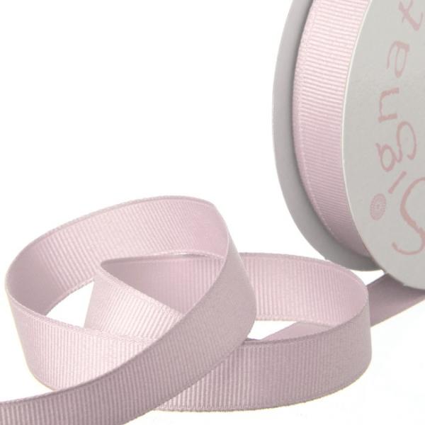 Grosgrain Ribbons |  Ribbon Plain Grosgrain Baby Pink (15mmx20m) Fabric & Paper Ribbons Grosgrain Ribbons