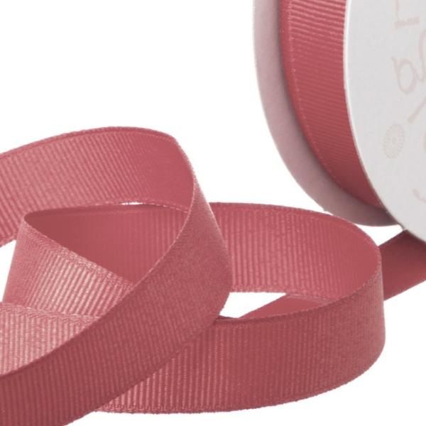 Grosgrain Ribbons |  Ribbon Plain Grosgrain Dark Pink (25mmx20m) Fabric & Paper Ribbons Grosgrain Ribbons