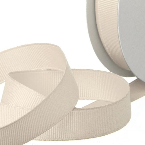 Grosgrain Ribbons |  Ribbon Plain Grosgrain Natural (25mmx20m) Fabric & Paper Ribbons Grosgrain Ribbons