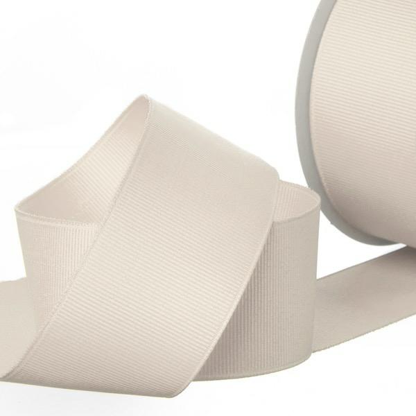 Grosgrain Ribbons |  Ribbon Plain Grosgrain Natural (38mmx20m) Fabric & Paper Ribbons Grosgrain Ribbons