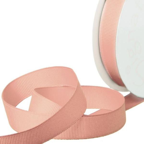 Grosgrain Ribbons |  Ribbon Plain Grosgrain Rose Gold (15mmx20m) Fabric & Paper Ribbons Grosgrain Ribbons