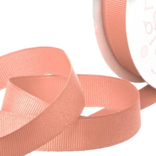 Grosgrain Ribbons |  Ribbon Plain Grosgrain Rose Gold (25mmx20m) Fabric & Paper Ribbons Grosgrain Ribbons