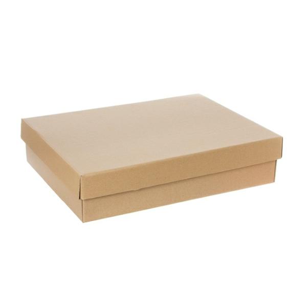 Hamper Boxes |  Gourmet Box Rectangle Large Brown Kraft (40x30x9cmH) Gift Boxes Hamper Boxes