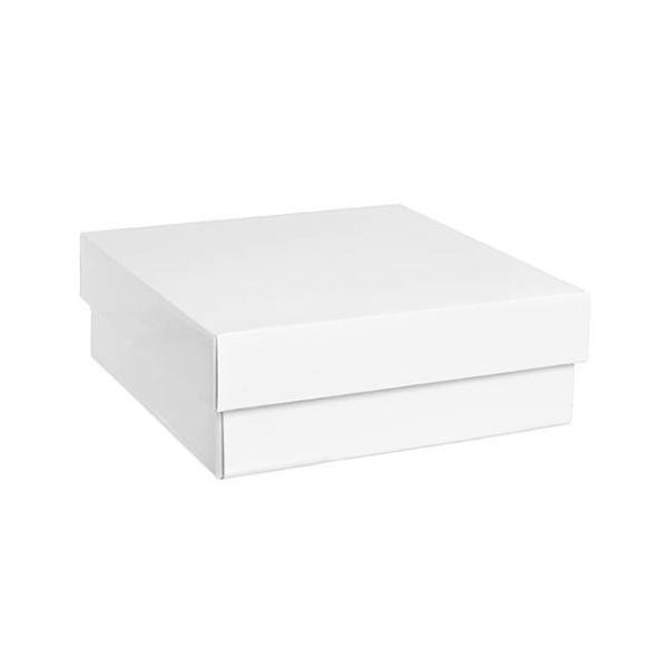 Hamper Boxes |  Gourmet Box Square Small White (24x24x9cmH) Gift Boxes Hamper Boxes