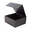 Hamper Boxes |  Gourmet Gift Box Magnetic Flap Square Black (33x30x15cmH) Gift Boxes Black