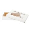 Hamper Boxes |  Gourmet Grazing Gift Box Window Large White (40x30x9cmH) Acrylic & Pvc Display Gift Box Acrylic & Pvc Display Gift Box