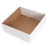 Hamper Boxes |  Gourmet Grazing Gift Box Window Sq White (28x28x9cmH) Acrylic & Pvc Display Gift Box Acrylic & Pvc Display Gift Box