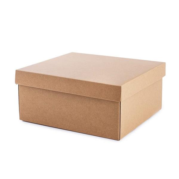 Hamper Boxes |  Hamper Box Rectangle Large And Lid Brown Kraft (33x30x15cmH) Gift Boxes Hamper Boxes